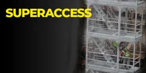 superaccess model image black background